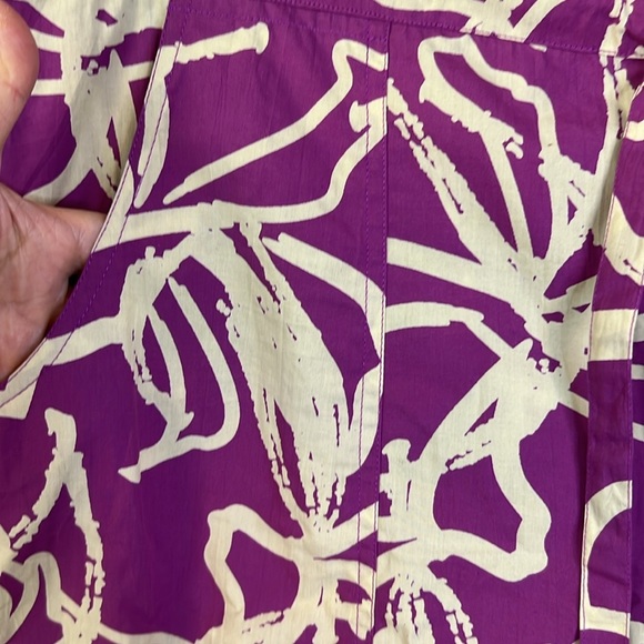 Olivia James The Label Purple Swirl Crop Top And Pant Set Size XS/S - Picture 7 of 15